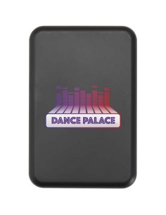 Power bank magnetico wireless da 5.000 mAh e 15 W con 20 W PD in plastica riciclata Acrab