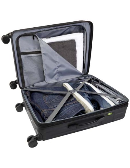 Trolley espandibile per portatile da 24" in materiale riciclato certificato GRS da 40 litri Rover