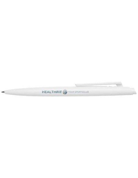 Penna a sfera in materiale riciclato certificato RCS (inchiostro blu) Ipe