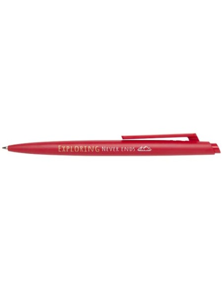 Penna a sfera in materiale riciclato certificato RCS (inchiostro blu) Ipe