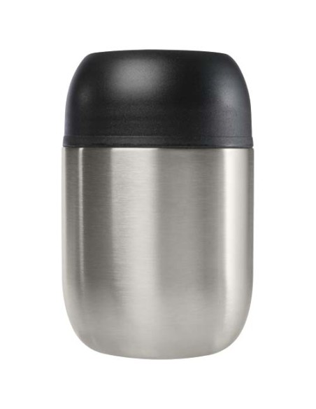 Portavivande in acciaio inossidabile riciclato a doppia parete da 480 ml con cucchiaio pieghevole Supo