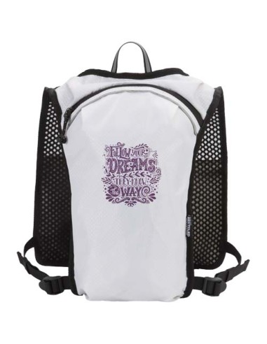 Gilet per la corsa in materiale riciclato certificato GRS con zainetto per l'idratazione da 5 litri Nomad