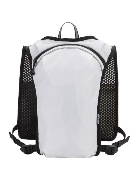 Gilet per la corsa in materiale riciclato certificato GRS con zainetto per l'idratazione da 5 litri Nomad