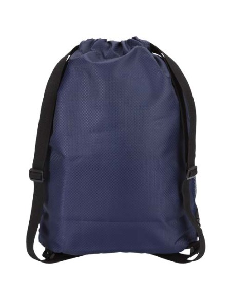 Borsa sportiva con cordoncino in materiale riciclato certificato GRS e scomparto inferiore da 18 litri Nomad