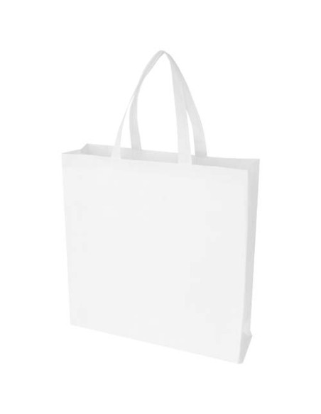 Tote bag a soffietto in tessuto non tessuto riciclato certificato GRS da 12 litri EcoSeal
