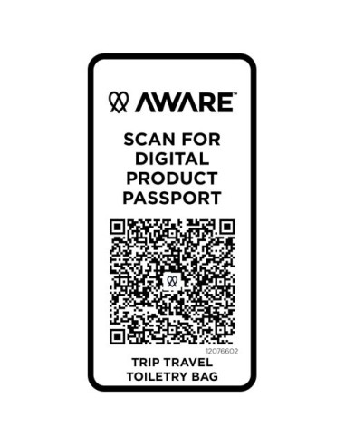 Beauty case in materiale riciclato da 6 litri Trip Aware™