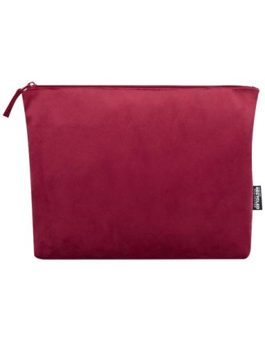 Set di beauty case in velluto riciclato certificato GRS Swift
