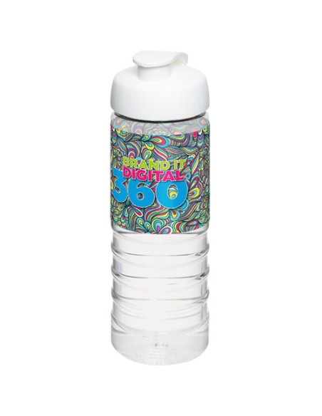 Borraccia sportiva H2O Active® Treble da 750 ml con coperchio a scatto