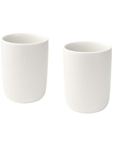 Set di 2 bicchieri in ceramica con finitura opaca da 350 ml Male