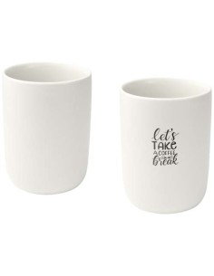 Set di 2 bicchieri in ceramica da 350 ml Male