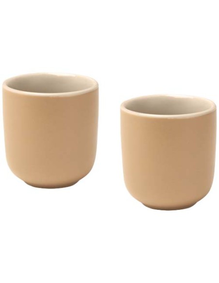 Set di 2 tazzine per espresso in ceramica con finitura opaca da 90 ml Male
