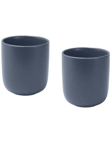 Set di 2 tazze in ceramica con finitura opaca da 200 ml Male