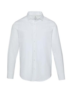 Camicia da uomo in tessuto popeline da 133 g/m² Carnelian