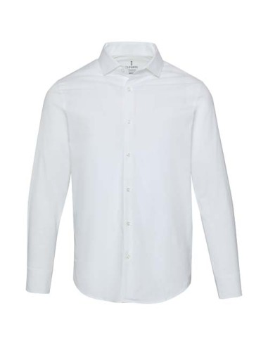 Camicia da uomo in tessuto popeline da 133 g/m² Carnelian