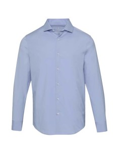 Camicia da uomo in tessuto popeline da 133 g/m² Carnelian