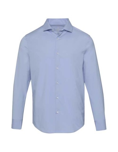 Camicia da uomo in tessuto popeline da 133 g/m² Carnelian