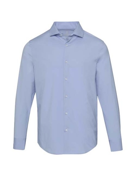 Camicia da uomo in tessuto popeline da 133 g/m² Carnelian
