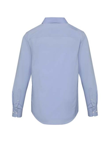 Camicia in tessuto di popeline da uomo Carnelian