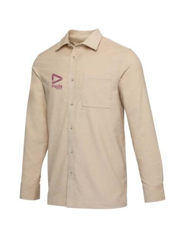 Camicia unisex in velluto a coste da 252 g/m² Alum