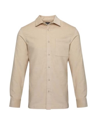Camicia unisex in velluto a coste da 252 g/m² Alum