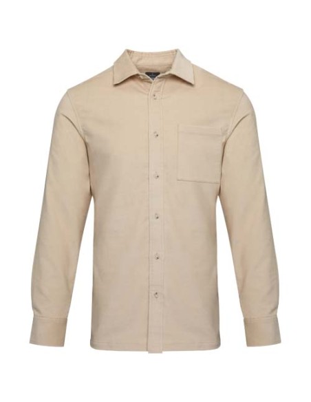 Camicia unisex in velluto a coste da 252 g/m² Alum