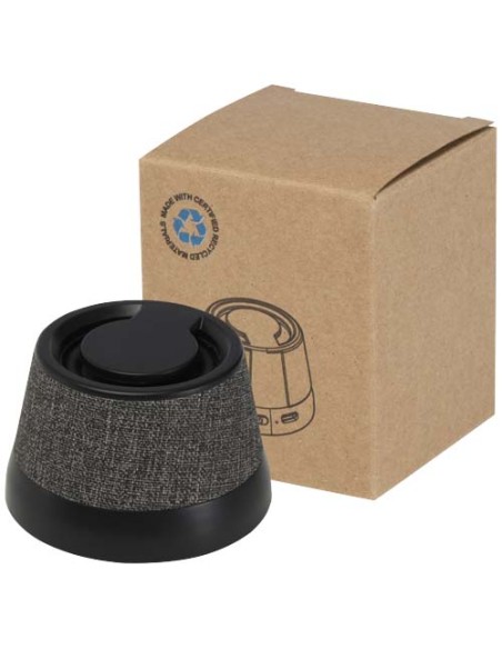 Speaker wireless magnetico in plastica riciclata da 3 W Horna Speaker wireless magnetico in plastica riciclata da 3 W Horna