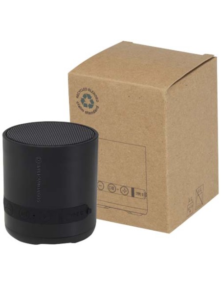 Speaker wireless da 3 W in plastica riciclata Hunor Speaker wireless da 3 W in plastica riciclata Hunor
