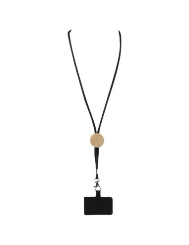 Lanyard per smartphone con dettagli in bambù Adhab