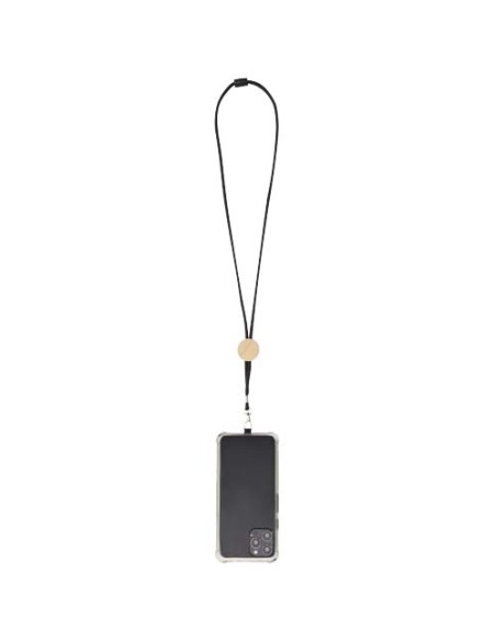 Lanyard per smartphone con dettagli in bambù Adhab