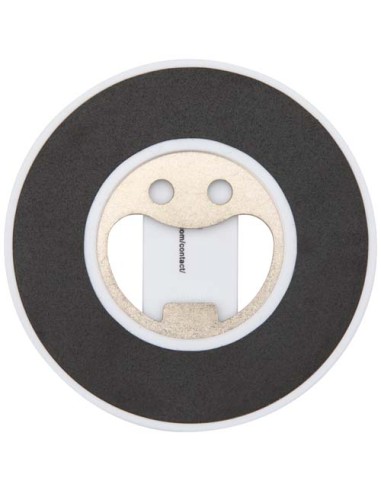 Supporto per telefono magnetico in plastica riciclata con apribottiglie Ain
