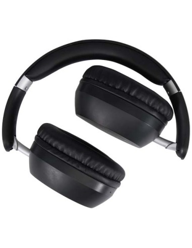 Cuffie over-ear pieghevoli in plastica riciclata con funzione ANC e ENC Hoggar