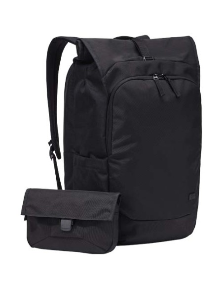 Zaino roll-top espandibile per portatile da 17" in materiale riciclato Case Logic Variate