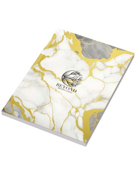 Blocco note formato A5 con copertina morbida metallizzata - 100 fogli Novella Austen