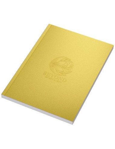 Blocco note formato A5 con copertina morbida metallizzata - 100 fogli Novella Austen