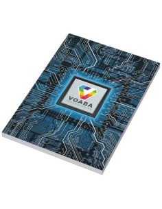 Blocco note formato A5 con copertina morbida metallizzata - 100 fogli Novella Austen