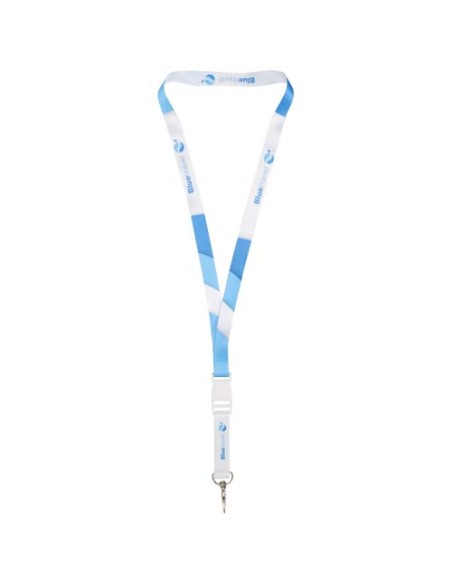 Lanyard Bucks con stampa in sublimazione e fibbia di sicurezza