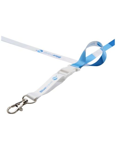 Lanyard Bucks con stampa in sublimazione e fibbia di sicurezza