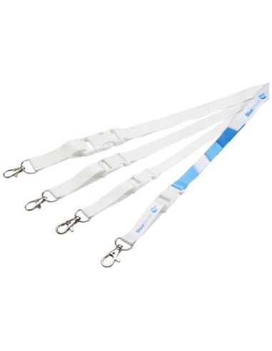 Lanyard Bucks con stampa in sublimazione e fibbia di sicurezza