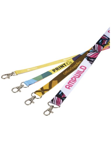 Lanyard Addie con stampa in sublimazione e sgancio di sicurezza