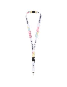 Lanyard Balta con stampa in sublimazione, sgancio di sicurezza e fibbia
