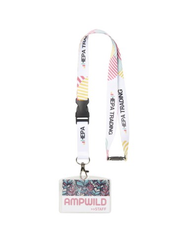 Lanyard Balta con stampa in sublimazione, sgancio di sicurezza e fibbia