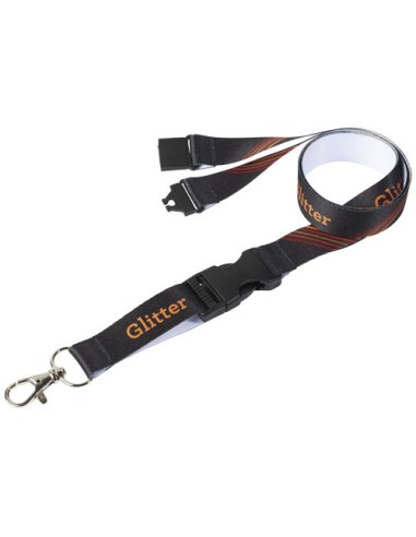 Lanyard Balta con stampa in sublimazione, sgancio di sicurezza e fibbia