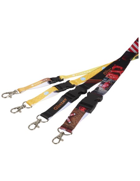 Lanyard Balta con stampa in sublimazione, sgancio di sicurezza e fibbia