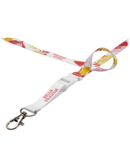 Lanyard Balta con stampa in sublimazione, sgancio di sicurezza e fibbia