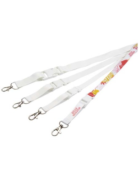 Lanyard Balta con stampa in sublimazione, sgancio di sicurezza e fibbia