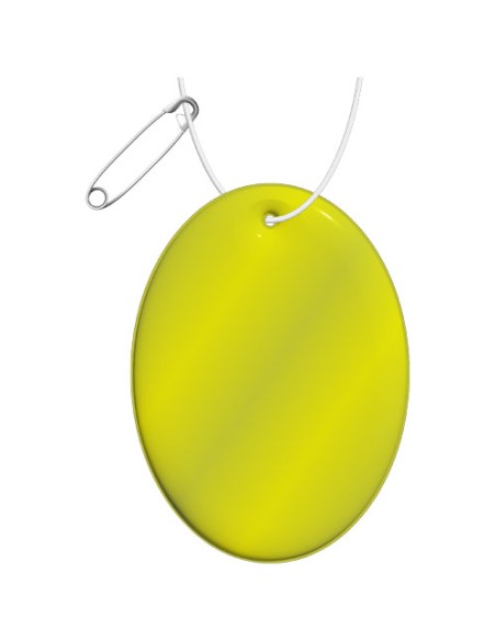 Pendaglio riflettente ovale
