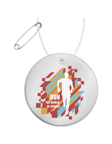 Pendaglio riflettente rotondo medio