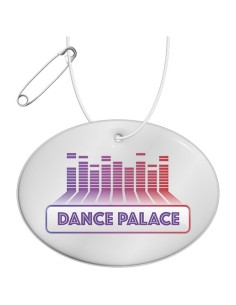 Pendaglio riflettente rotondo grande