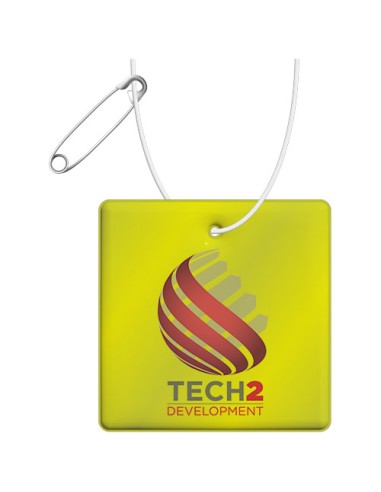 Pendaglio riflettente quadrato