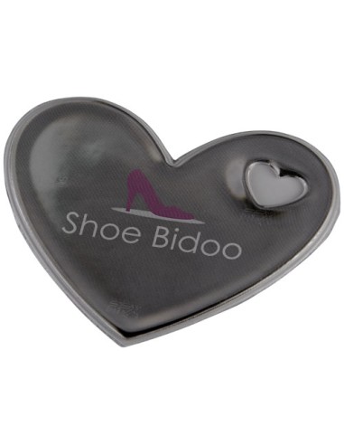 Adesivo riflettente a forma di cuore